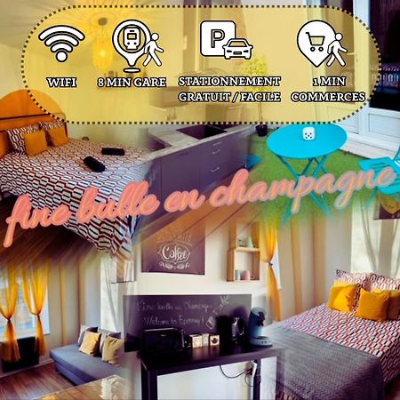Fine Bulle En Champagne - 1 Chambre - Terrasse Épernay Kültér fotó
